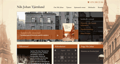 Desktop Screenshot of nilsjohantjarnlund.se